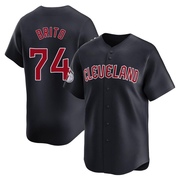 Limited Juan Brito Youth Cleveland Guardians Alternate Jersey - Navy