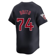 Limited Juan Brito Youth Cleveland Guardians Alternate Jersey - Navy