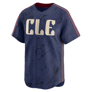 Limited Kyle Manzardo Men's Cleveland Guardians 2024 City Connect Jersey - Navy