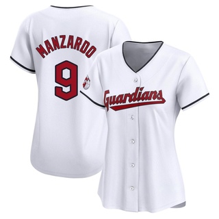 Limited Kyle Manzardo Women's Cleveland Guardians Home Jersey - White