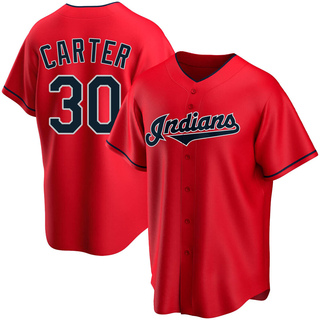 Replica Joe Carter Youth Cleveland Guardians Alternate Jersey - Red
