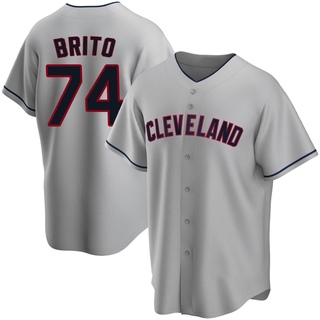 Replica Juan Brito Youth Cleveland Guardians Road Jersey - Gray