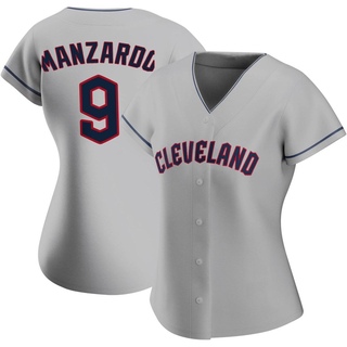 Replica Kyle Manzardo Women's Cleveland Guardians Road Jersey - Gray